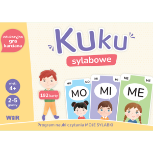Kuku sylabowe. edukacyjna gra karciana