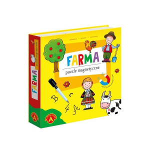 Puzzle magnetyczne. farma
