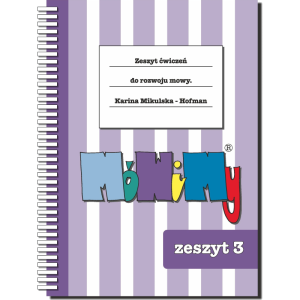 Mówimy. zeszyt ćwiczeń do rozwoju mowy. część 3
