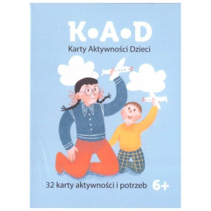 Kad - karty aktywności dzieci. 32 karty aktywności i potrzeb