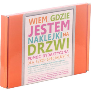 Wiem, gdzie jestem - naklejki na drzwi. pomoc dydaktyczna