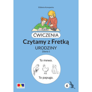 Czytamy z fretką. ćwiczenia. część 6