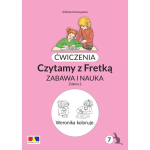 Czytamy z fretką. ćwiczenia. część 7