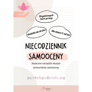 Niecodziennik samooceny dla nastolatków (75 kart pracy)