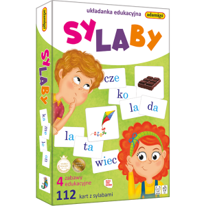 Sylaby. układanka edukacyjna