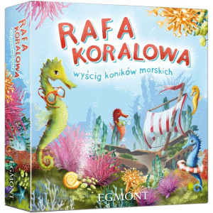 Rafa koralowa. wyścig koników morskich