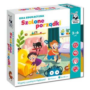 Kapitan nauka. szalone porządki. gra edukacyjna