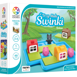 Smart games. trzy małe świnki