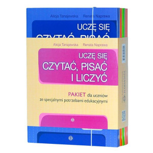 Uczę się czytać, pisać i liczyć. pakiet kart pracy dla uczniów ze specjalnymi potrzebami edukacyjnymi