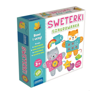 Bawi i uczy! sweterki. sznurowanka