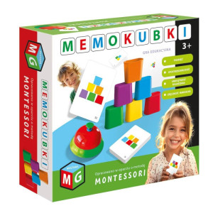 Memokubki - gra edukacyjna montessori