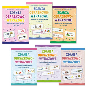 Zdania obrazkowo-wyrazowe. pakiet 6 książek