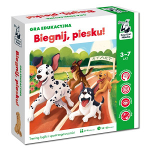 Biegnij, piesku! gra edukacyjna
