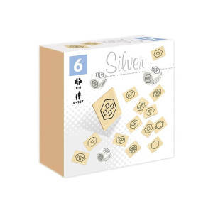 Silver - kostki z piktogramami