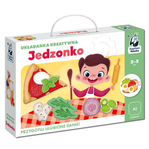 Jedzonko. układanka kreatywna