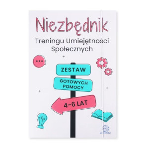 Niezbędnik treningu umiejętności społecznych - 4-6 lat. zestaw gotowych pomocy