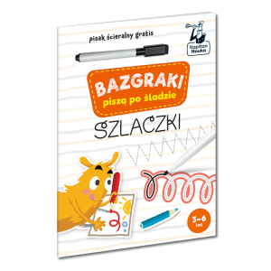 Bazgraki piszą po śladzie. szlaczki