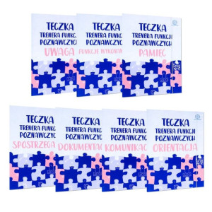 Teczka trenera funkcji poznawczych (7 teczek)