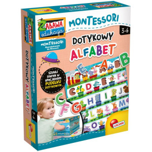 Montessori + dotykowy alfabet