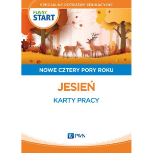 Pewny start. nowe cztery pory roku. jesień. karty pracy