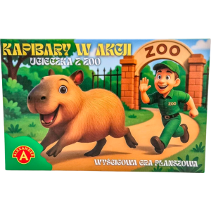 Kapibary w akcji. ucieczka z zoo
