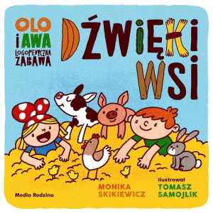 Olo i awa. logopedyczna zabawa. dźwięki wsi