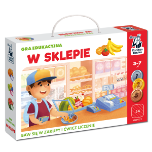 W sklepie. gra edukacyjna