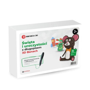 Święta i uroczystości z długopisem 3d banach