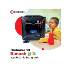 Drukarka 3d banach kids z filamentem