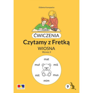 Czytamy z fretką. ćwiczenia. część 9