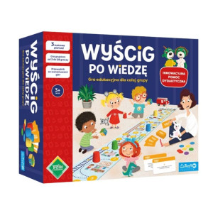 Wyścig po wiedzę. gra edukacyjna dla całej grupy
