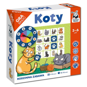 Koty. gra bingo