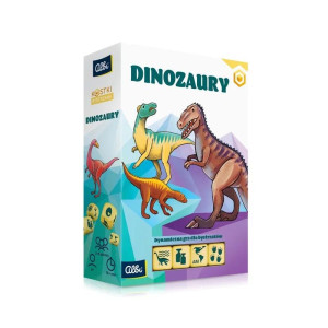Kostki bystrzaka. dinozaury