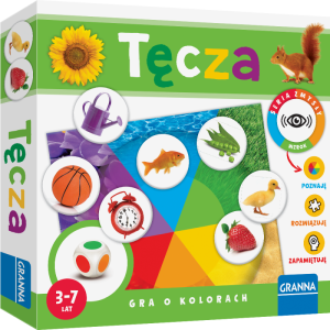Tęcza. gra o kolorach