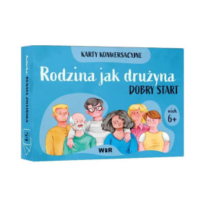 Rodzina jak drużyna. dobry start. karty konwersacyjne