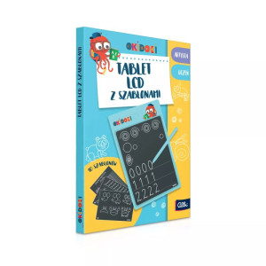 Okidoki. tablet LCD z szablonami