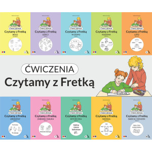 Czytamy z fretką. pakiet 10 zeszytów ćwiczeń