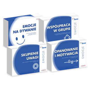 Gosense emocje - adhd. pakiet 4 zestawów