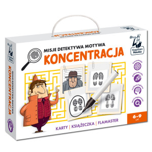 Misje detektywa motywa. koncentracja