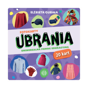 Fotokarty. ubrania. uniwersalna pomoc edukacyjna