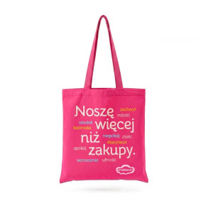 Torba bawełniana - noszę więcej niż zakupy