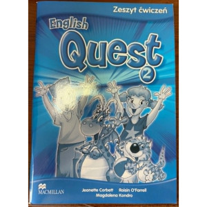 English quest 2. zeszyt ćwiczeń wyprzedaż