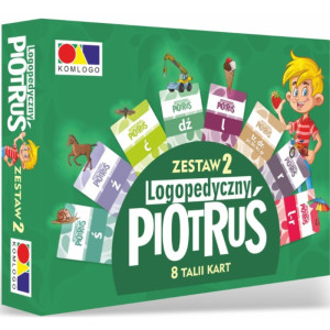 Logopedyczny piotruś. zestaw 2