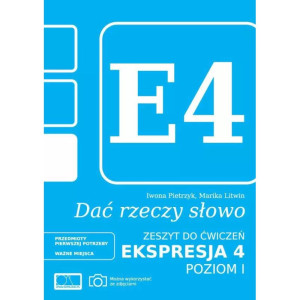 Dać rzeczy słowo. ekspresja 4 - poziom 1 wyprzedaż