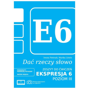 Dać rzeczy słowo. ekspresja 6 - poziom 3 wyprzedaż
