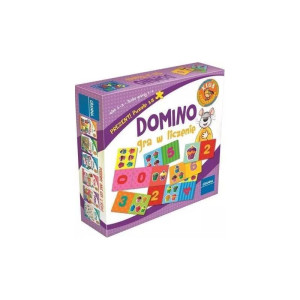 Klub przedszkolaka. domino. gra w liczenie