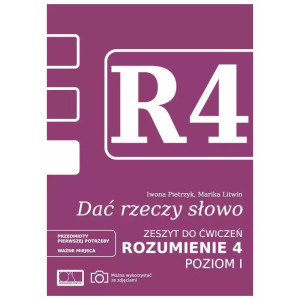 Dać rzeczy słowo. rozumienie 4 - poziom 1