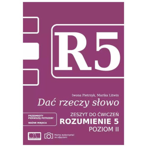 Dać rzeczy słowo. rozumienie 5 - poziom 2