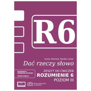 Dać rzeczy słowo. rozumienie 6 - poziom 3