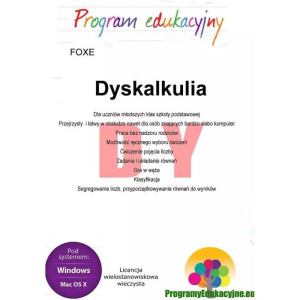 Dyskalkulia (licencja wielostanowiskowa)